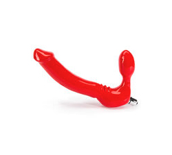  Tantus Feeldoe More Vibrating Silicone Double Dildo 7.5 Inch 